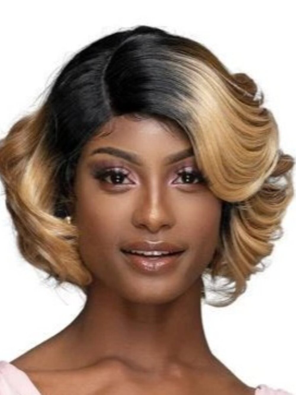 Janet Collection Melt Extended Part HD Lace Front Wig - RAVEN (Golden Bronze)